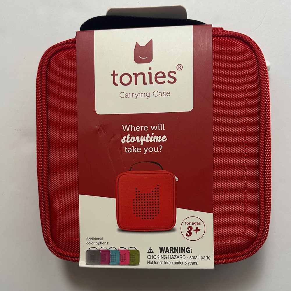 Tonies Red Carrying Case for Kids